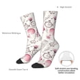 thumbnail image 4 of KLL Romantic Travel In Paris Print Cool Socks Men's Women's Crew Socks Funny Crazy Novelty Stockings, 4 of 6