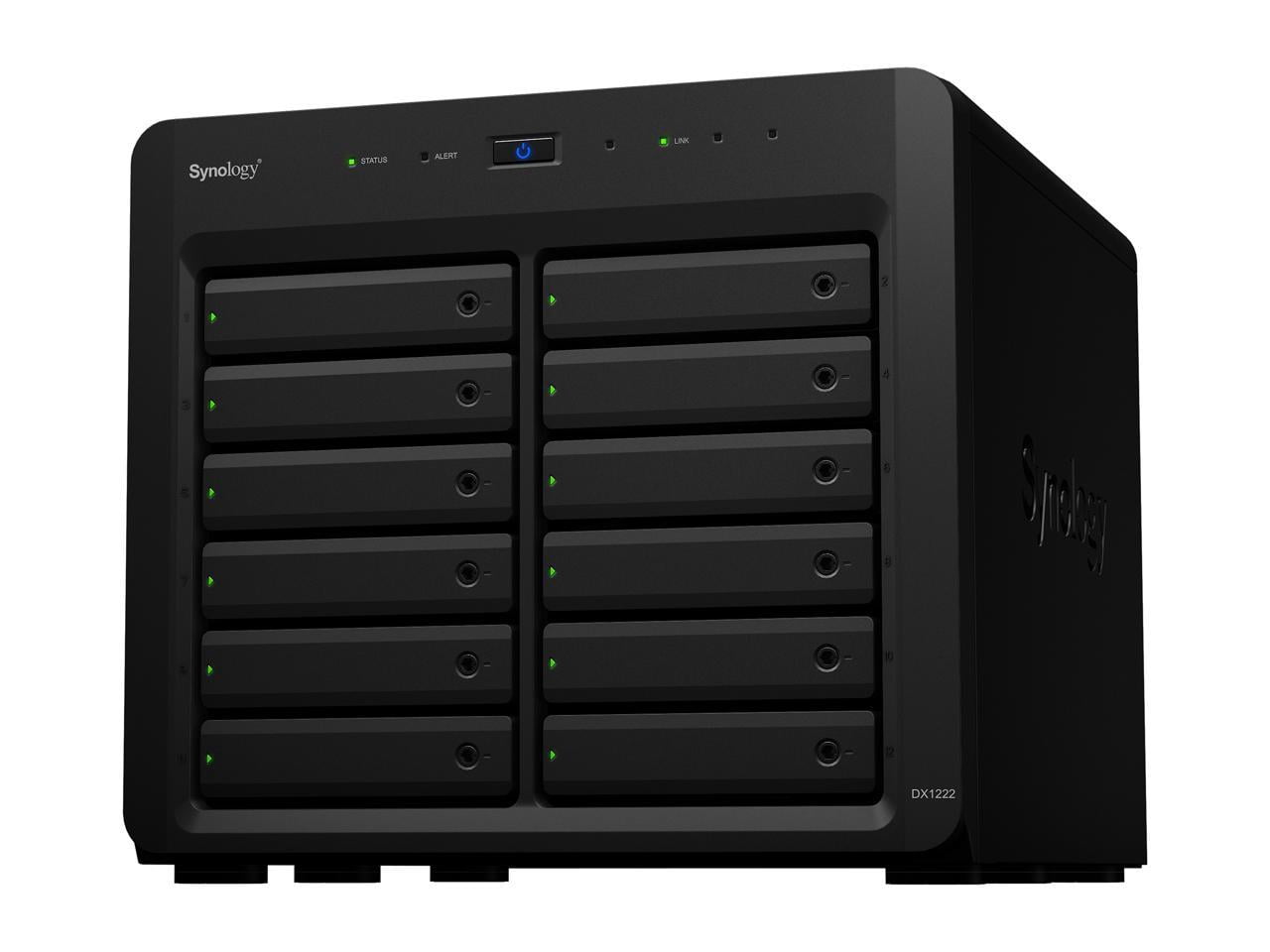 Synology 12 Bay Desktop NAS Expansion Unit DX1222 (Diskless)