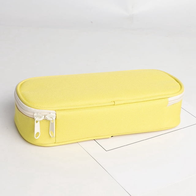 Large Capacity Zippered Oxford Pencil Case Pencil Case Storage Bag Marking Pen Stationery Storage Bag With Zipper