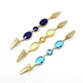 thumbnail image 2 of 3 clips de cadena para suéter con diamantes de imitación para atar bufanda, clip para camisa, capa, ropa, broches de cristal para mujeres y niñas, 2 of 5
