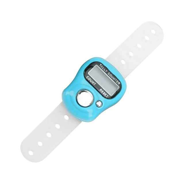 Electric Finger Counter,LCD Electronic Digital Hand Tally Counter Use for Praying and Walking