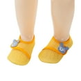 thumbnail image 4 of ZCFZJW Cute Cartoon Pattern Baby Floor Socks Summer Toddler Kids Boys Girls Anti-Slip Slipper Shoes Home Indoor Soft Soled Shoes Socks Z02-Yellow 6-12 Months, 4 of 4