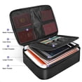 thumbnail image 4 of Yeacher Fireproof Document Bag with Zipper Closure Fire & Water Resistant Money Bag Storage Pouch Organizer Case Home Office Travel Bag for Documents Files Money Cards Passport Valuables, 4 of 8