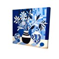 thumbnail image 1 of Blue vases - 24"x24" canvas - Print on demand, 1 of 5