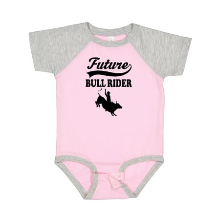 

Inktastic Future Bull Rider Rodeo Riding Gift Baby Boy Bodysuit