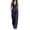 Navy, variant on Women's 2 Piece Outfit Sleeveless Blazer Vest and Wide Leg Pants Sets V Neck Tailored Suit Set Business Casual Outfit for Work office Wear White