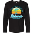 thumbnail image 3 of Inktastic Enjoy the Sunshine Bahamas Summer Paradise Long Sleeve T-Shirt, 3 of 5