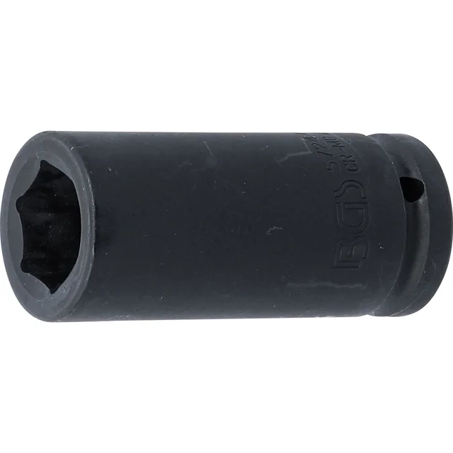 DADO DE IMPACTO LARGO 3/4 | HEXAGONAL | 24 MM | BGS 5724