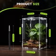 thumbnail image 2 of YTAKY Acrylic Jumping Spider Enclosure - Insect Terrarium for Spiders, Reptiles Habitat for Praying Mantis, Tarantula, Snail, Hermit Crab, Frog, 2 of 7