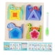 thumbnail image 4 of Rompecabezas de madera para combinar colores y formas, para niños y niñas. B, 4 of 9