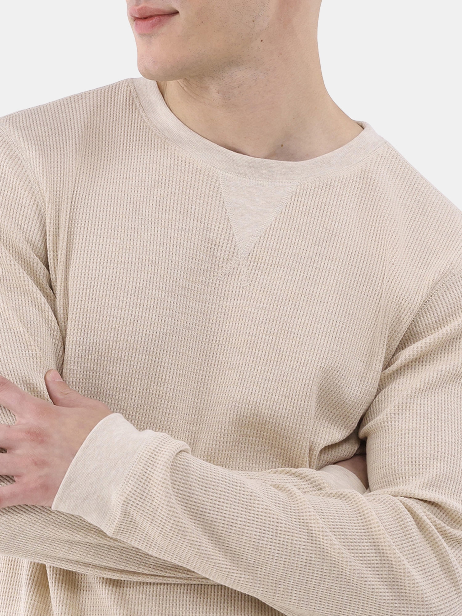 George Men's and Big Men’s Thermal Top with Long Sleeves