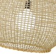 thumbnail image 5 of Golden Lighting 1078-L BLK-BB 20 in. Reed 1 Light Matte Black & Bamboo Large Pendant Ceiling Light, 5 of 5