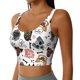 thumbnail image 2 of Balery Hip Hop Dog Sujetadores deportivos con espalda cruzada para mujer, acolchados, sin costuras, de alto impacto, ideales para yoga, gimnasio, entrenamiento y fitness.-XX-Large, 2 of 8
