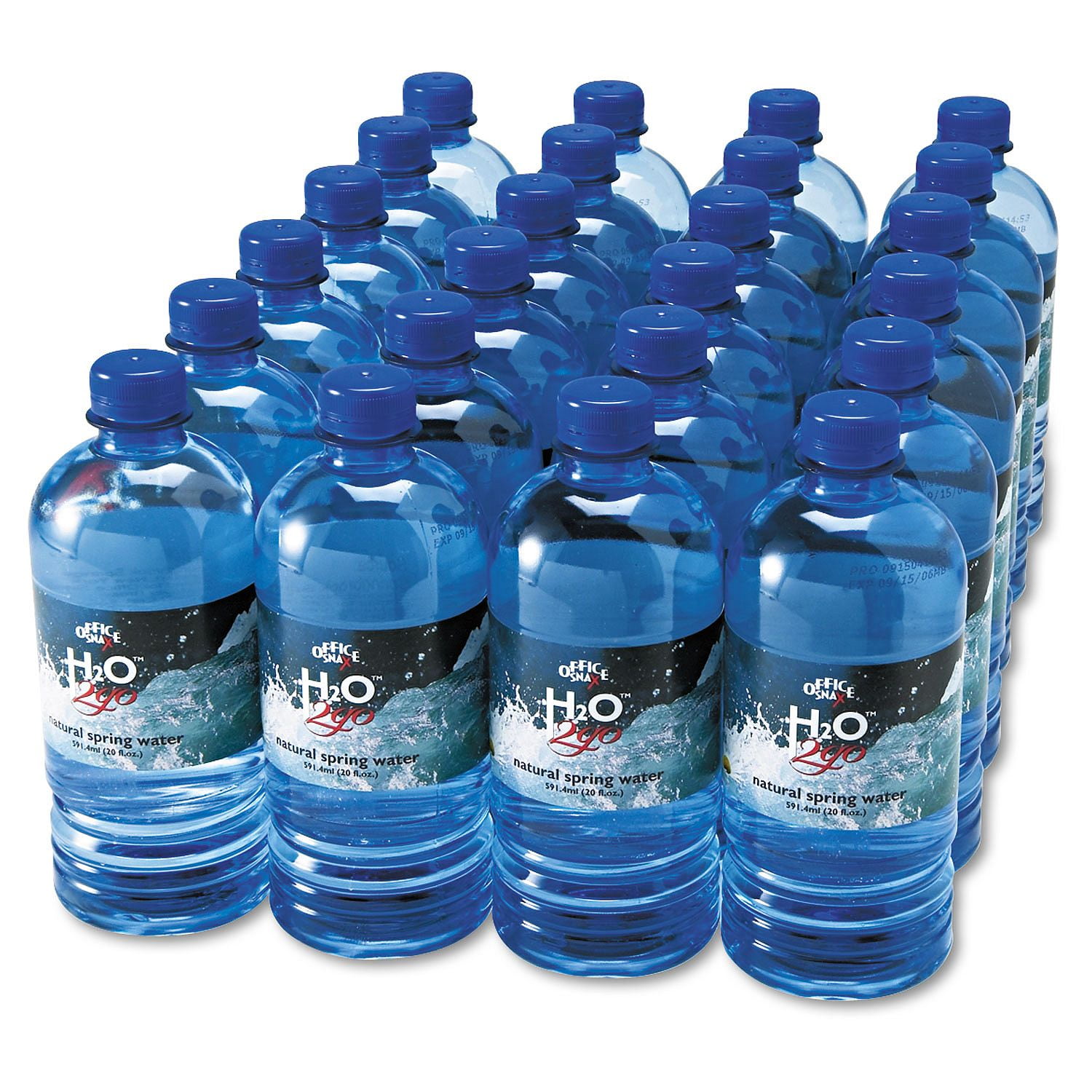 100% Natural Bottled Spring Water 24 20 oz.- Pack of 2 by