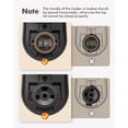 thumbnail image 5 of SiFENE Mini 2-in-1 Single Serve Coffee Maker - K Cup & Ground, Descaling, Red, 5 of 7