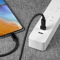 thumbnail image 5 of USB C to USB Adapter 3 Pack, USB C Female to USB A Male Adapter, USB Type C Female to USB OTG Connector Compatible with MacBook Pro, iPhone, Laptops, Power Banks, Galaxy, Black, 5 of 9