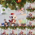 thumbnail image 3 of Christmas Flying Dragon Car Ornaments Christmas Tree Ornaments Holiday Home Decorations/ Christmas Red Flying Dragon Ornament 1, 3 of 6