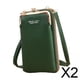 thumbnail image 1 of Monedero para teléfono celular,Bolso bandolera para teléfono celular con correa para el hombro,Bolso cruzado para mujer Bolso para teléfono celular Monedero para hombro,Mini bolso para, 1 of 8