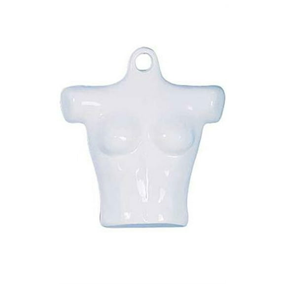 SSWBasics Economy Female White Plastic Shirt Form - Fits Women’s Sizes 5-10- Torso