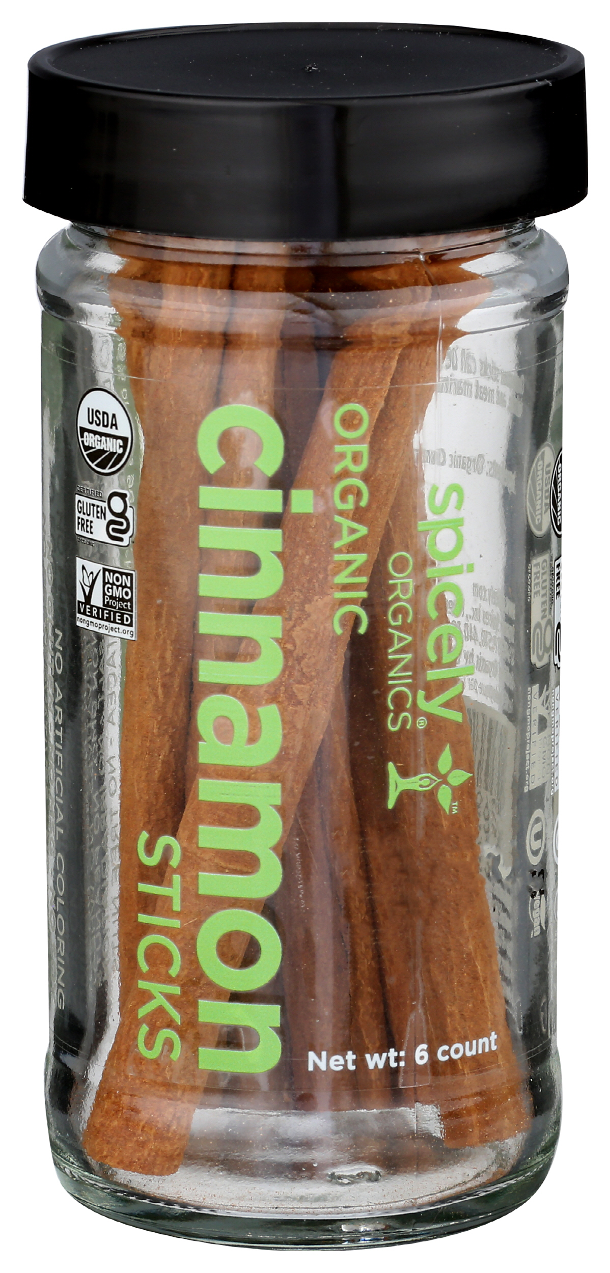 (Pack of 3), Spicely Organics Organic Cinnamon Sticks, 6 pc