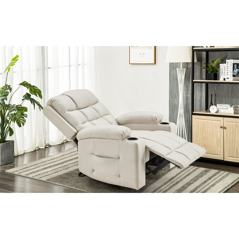 YODOLLA Oversized Nursery Electric Recliner Chair, Power Sofa with