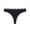 Black, variant on Low Rise Thong with Letter Print, Sexy Cheeky Style for Bikini, Gym & Casual Wear, Comfortable and Flirty Red M