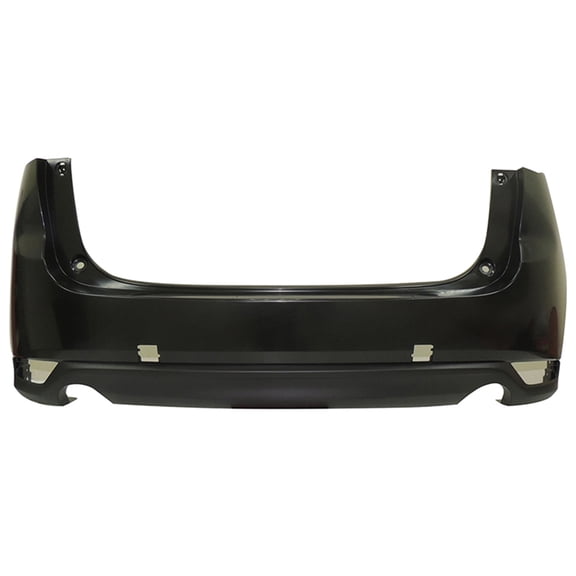 New Aftermarket CAPA Unpainted Rear Bumper Cover Replaces KLYF5022X9U Without Park Assist fits 2017-2021 Mazda CX-5