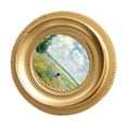 thumbnail image 1 of tamizeot Photo Frame Display Living Room Desktop Frame Decors Square Picture Gold Round, 1 of 6