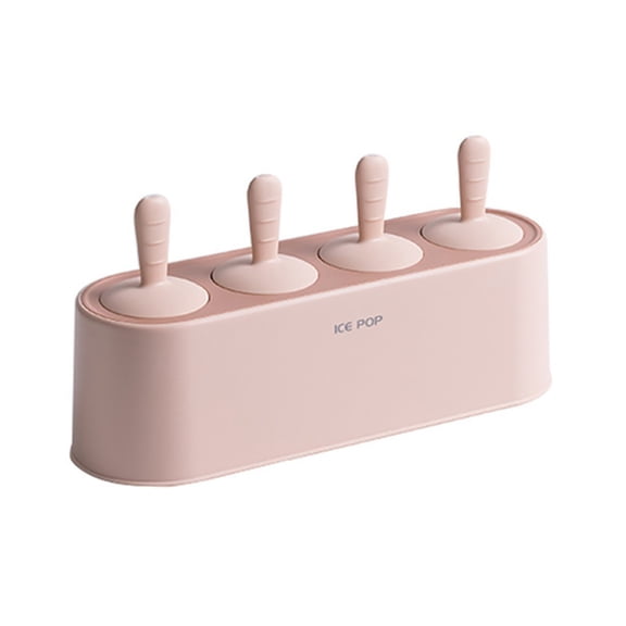 Popsicle Molds, Silicone Popsicle Molds with Sticks, DIY Ice Candy Maker Set, Reusable Silicone Mold for Homemade Popsicles, Non-Stick Ice Lolly Tray with Sticks, Fruit Juice Ice Pop Maker