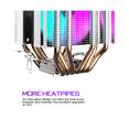 thumbnail image 4 of 2X Cpu Air Cooler 6 Heat Pipes Twin-Tower Heatsink with 90mm Rainbow LED Fans for 775/1150/1155/1156/1366, 4 of 5