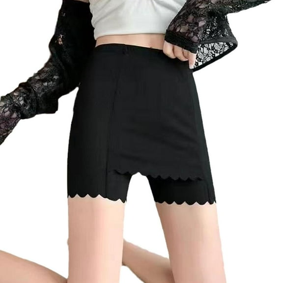 VOPPV Double Layer Invisible Under Skirt Shorts Anti-Chafing Crotch Shor| Safety V0W3