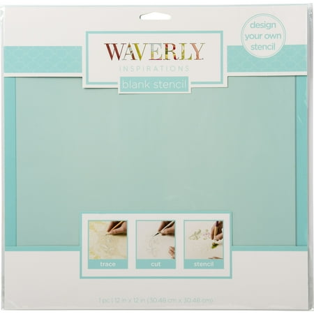 Waverly Inspirations 12" x 12" Blank Art Stencil, 1 Each