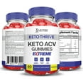 thumbnail image 4 of (3 Pack) Keto Thrive Extreme ACV Gummies 2000mg Dietary Supplement 180 Gummys, 4 of 6