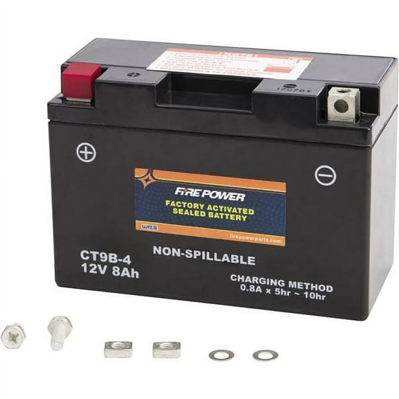 MMG CT9B-4; Sealed Factory Activated Battery Ct9B-4