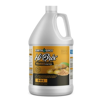 Earth Juice Hi-Brix Molasses ent  Food, 0-0-1 Fertilizer, 1 gal.
