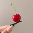 thumbnail image 4 of Realistic Fruit Hair Clips for Women Girls - Cute Cherry Strawberry Watermelon Barrettes - Acrylic Hair Accessories - Modern Design Hairpins, 4 of 4
