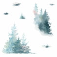 thumbnail image 2 of Watercolor Pine Tree Giant Wall Decals, 2 of 7
