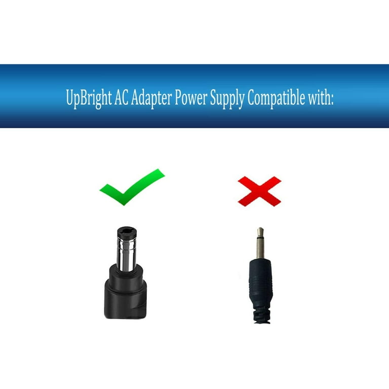 UPBRIGHT Adaptateur AC/DC compatible avec accessoire lumineux Lemax 4,5 V #  74706 Christmas Village Houses Playground Display 3 sorties Jack 34988A  Spooky Town Collection 64518 