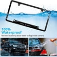 thumbnail image 4 of Universal License Plate Waterproof Rear View Reverse Backup HD 8 LED Camera Kit, 4 of 8