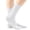 White, variant on Unisex Boys Girls Knit Mid Calf Socks Solid Color Soft Stretchy Socks Kids Simple Comfy Uniform Socks for Daily Wear Red 5-13 Years