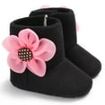 thumbnail image 1 of ITFABS Baby Girl High Top Winter Non Slip Comfortable Flower Snow Boots, 1 of 1