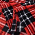 thumbnail image 4 of JML Fleece Throw Blanket Soft Cozy Plush Nap Blanket,50"x60", Red & Black Plaid, 4 of 6