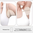 thumbnail image 4 of Armpit Sweat Pads, Underarm Sweat Pads for Women, Comfortable Unflavored, Non Visible, Extra Adhesive, Disposable, Sweat Free Armpit Protection - Yellow B, 4 of 10