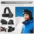 thumbnail image 3 of Waterproof Case for DJI Action 5 Pro/Action 4/3, Protective Diving Housing, Floating Handle, Head Strap, Storage Carrying Case for DJI Osmo Action Diving Accessories, 3 of 7