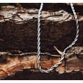 thumbnail image 5 of Leander Stainless Steel Chain 925 Silver Rope Chains 3-5mm Twist Rope Necklace 14-30 Inch, 5 of 6