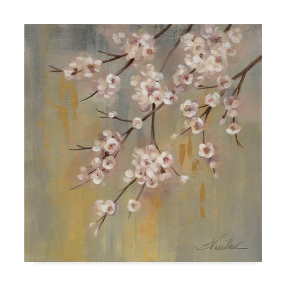 Trademark Fine Art 'Cherry Cloud I' Canvas Art by Silvia Vassileva