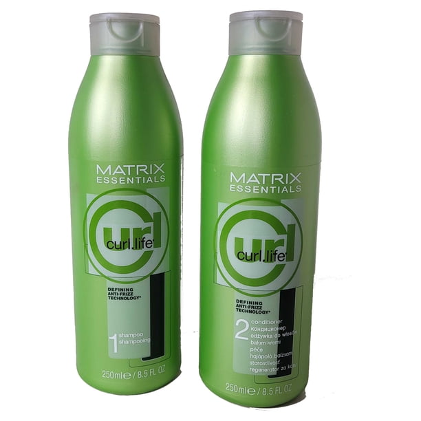 Matrix Curl Life Shampoo 8.5 oz + Curl Life Conditioner 8.5 oz Set