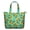Artistic, variant on Travel Tote Bag Featuring Colorful Ice Cream Dessert Prints Large Capacity Weekender Bag with Summer Food Pattern, Lightweight with Multiple Pockets for Travel Fitness