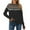 A Black, variant on Womens Fall Sweaters Retro Jacquard Colored Knitted Shirt Casual Wear Pullover Sweaters Sweaters Beige L