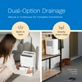 thumbnail image 5 of hOmeLabs 8 Pint Wi-Fi Dehumidifier for up to 1,800 Sq Ft Rooms (MAX 24 Pint at 95°F, 90% RH) – Ultra Quiet, Compact Design with Smart Controls and Drain Hose, 5 of 10